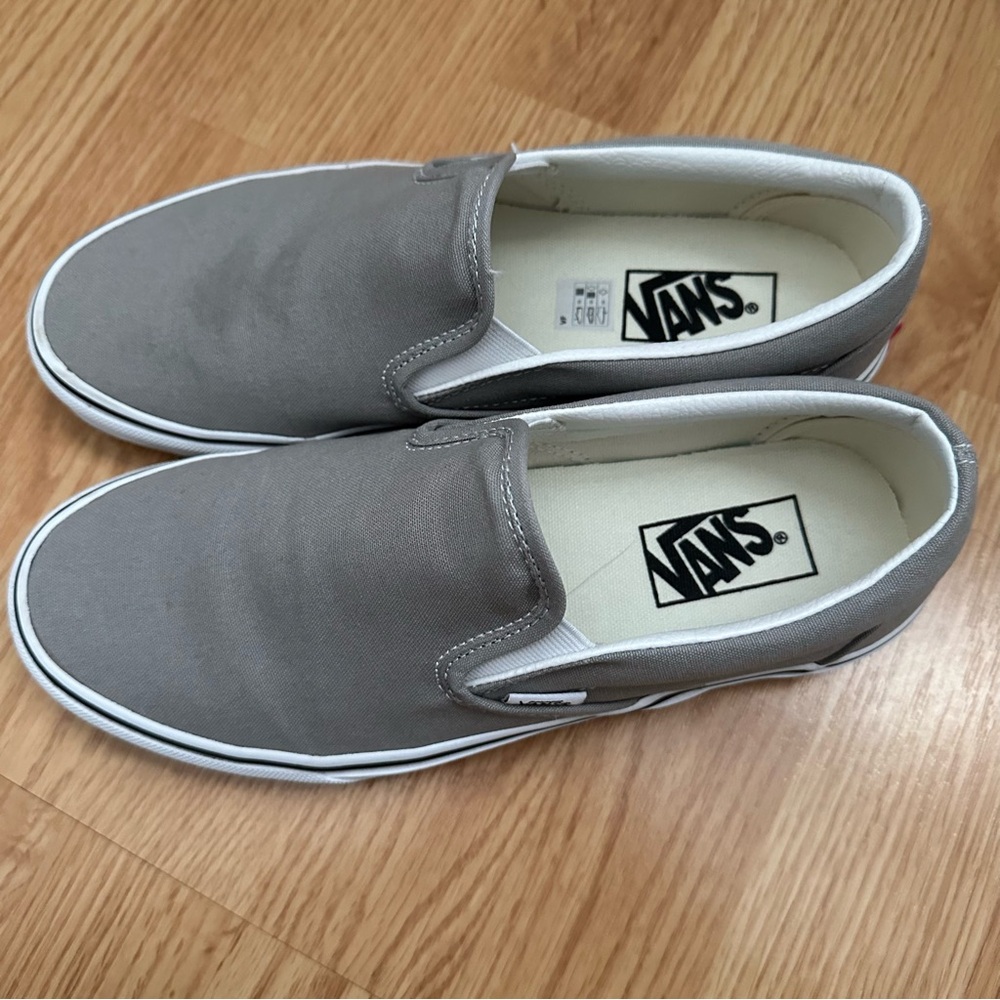 Vans grey shoes
